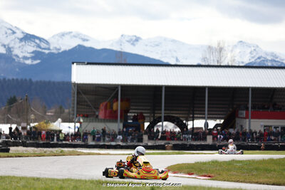 9 & 10/03/2024 : 1ère manche du Championnat du Sud au circuit d’Aigues-Vives (photos Stéphane Agnus) 2024 — karting