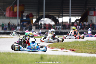 9 & 10/03/2024 : 1ère manche du Championnat du Sud au circuit d’Aigues-Vives (photos Stéphane Agnus) 2024 — karting