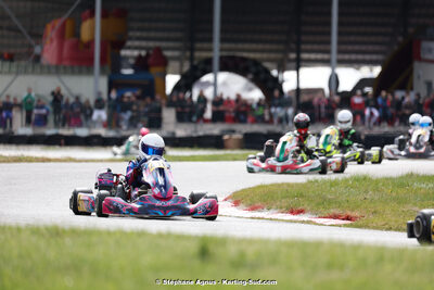9 & 10/03/2024 : 1ère manche du Championnat du Sud au circuit d’Aigues-Vives (photos Stéphane Agnus) 2024 — karting