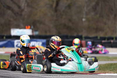 9 & 10/03/2024 : 1ère manche du Championnat du Sud au circuit d’Aigues-Vives (photos Stéphane Agnus) 2024 — karting