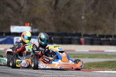 9 & 10/03/2024 : 1ère manche du Championnat du Sud au circuit d’Aigues-Vives (photos Stéphane Agnus) 2024 — karting
