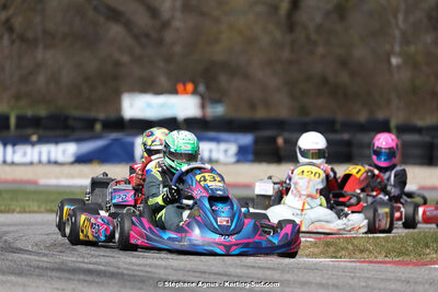 9 & 10/03/2024 : 1ère manche du Championnat du Sud au circuit d’Aigues-Vives (photos Stéphane Agnus) 2024 — karting