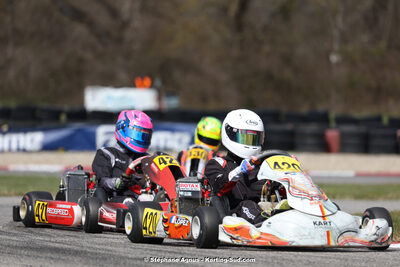 9 & 10/03/2024 : 1ère manche du Championnat du Sud au circuit d’Aigues-Vives (photos Stéphane Agnus) 2024 — karting