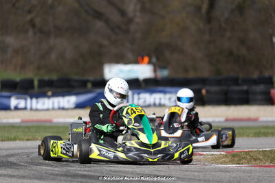 9 & 10/03/2024 : 1ère manche du Championnat du Sud au circuit d’Aigues-Vives (photos Stéphane Agnus) 2024 — karting