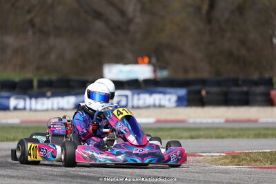 9 & 10/03/2024 : 1ère manche du Championnat du Sud au circuit d’Aigues-Vives (photos Stéphane Agnus) 2024 — karting