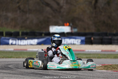 9 & 10/03/2024 : 1ère manche du Championnat du Sud au circuit d’Aigues-Vives (photos Stéphane Agnus) 2024 — karting