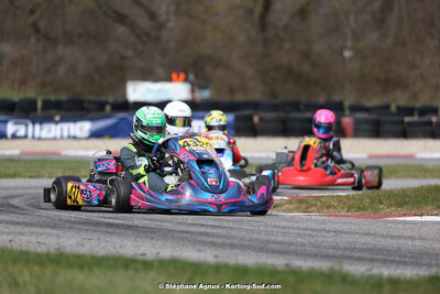 9 & 10/03/2024 : 1ère manche du Championnat du Sud au circuit d’Aigues-Vives (photos Stéphane Agnus) 2024 — karting