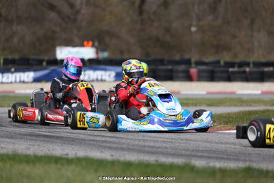 9 & 10/03/2024 : 1ère manche du Championnat du Sud au circuit d’Aigues-Vives (photos Stéphane Agnus) 2024 — karting