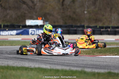 9 & 10/03/2024 : 1ère manche du Championnat du Sud au circuit d’Aigues-Vives (photos Stéphane Agnus) 2024 — karting