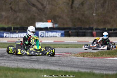 9 & 10/03/2024 : 1ère manche du Championnat du Sud au circuit d’Aigues-Vives (photos Stéphane Agnus) 2024 — karting