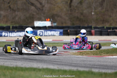 9 & 10/03/2024 : 1ère manche du Championnat du Sud au circuit d’Aigues-Vives (photos Stéphane Agnus) 2024 — karting