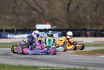 9 & 10/03/2024 : 1ère manche du Championnat du Sud au circuit d’Aigues-Vives (photos Stéphane Agnus) 2024 — karting