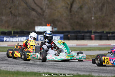 9 & 10/03/2024 : 1ère manche du Championnat du Sud au circuit d’Aigues-Vives (photos Stéphane Agnus) 2024 — karting
