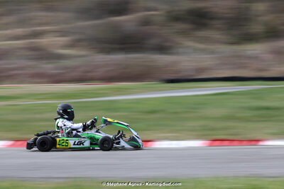 9 & 10/03/2024 : 1ère manche du Championnat du Sud au circuit d’Aigues-Vives (photos Stéphane Agnus) 2024 — karting