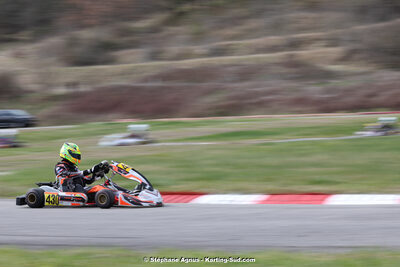 9 & 10/03/2024 : 1ère manche du Championnat du Sud au circuit d’Aigues-Vives (photos Stéphane Agnus) 2024 — karting