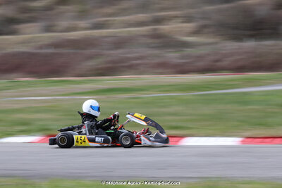 9 & 10/03/2024 : 1ère manche du Championnat du Sud au circuit d’Aigues-Vives (photos Stéphane Agnus) 2024 — karting