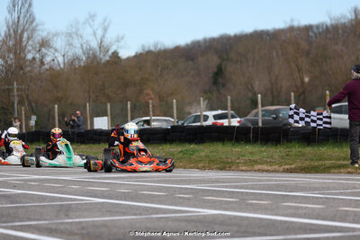 9 & 10/03/2024 : 1ère manche du Championnat du Sud au circuit d’Aigues-Vives (photos Stéphane Agnus) 2024 — karting
