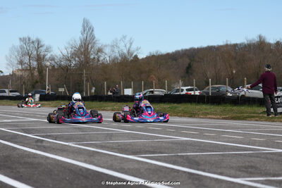 9 & 10/03/2024 : 1ère manche du Championnat du Sud au circuit d’Aigues-Vives (photos Stéphane Agnus) 2024 — karting
