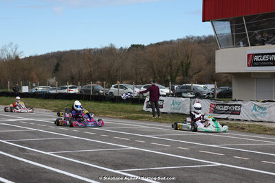 9 & 10/03/2024 : 1ère manche du Championnat du Sud au circuit d’Aigues-Vives (photos Stéphane Agnus) 2024 — karting