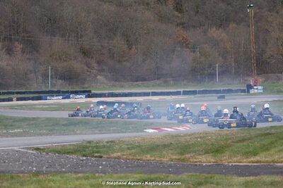 9 & 10/03/2024 : 1ère manche du Championnat du Sud au circuit d’Aigues-Vives (photos Stéphane Agnus) 2024 — karting