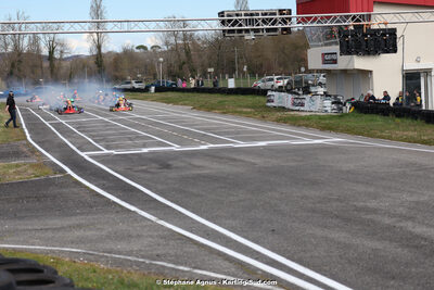 9 & 10/03/2024 : 1ère manche du Championnat du Sud au circuit d’Aigues-Vives (photos Stéphane Agnus) 2024 — karting