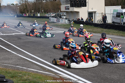 9 & 10/03/2024 : 1ère manche du Championnat du Sud au circuit d’Aigues-Vives (photos Stéphane Agnus) 2024 — karting