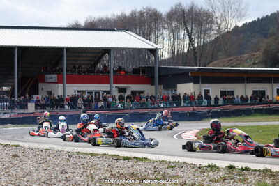 9 & 10/03/2024 : 1ère manche du Championnat du Sud au circuit d’Aigues-Vives (photos Stéphane Agnus) 2024 — karting