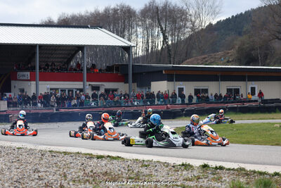 9 & 10/03/2024 : 1ère manche du Championnat du Sud au circuit d’Aigues-Vives (photos Stéphane Agnus) 2024 — karting