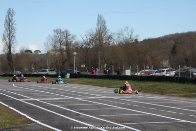 9 & 10/03/2024 : 1ère manche du Championnat du Sud au circuit d’Aigues-Vives (photos Stéphane Agnus) 2024 — karting