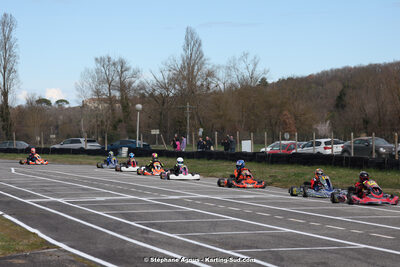 9 & 10/03/2024 : 1ère manche du Championnat du Sud au circuit d’Aigues-Vives (photos Stéphane Agnus) 2024 — karting