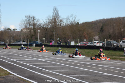 9 & 10/03/2024 : 1ère manche du Championnat du Sud au circuit d’Aigues-Vives (photos Stéphane Agnus) 2024 — karting