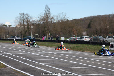 9 & 10/03/2024 : 1ère manche du Championnat du Sud au circuit d’Aigues-Vives (photos Stéphane Agnus) 2024 — karting