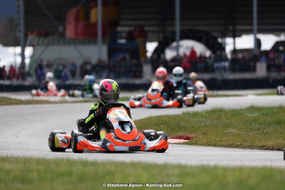 9 & 10/03/2024 : 1ère manche du Championnat du Sud au circuit d’Aigues-Vives (photos Stéphane Agnus) 2024 — karting