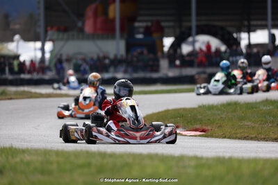 9 & 10/03/2024 : 1ère manche du Championnat du Sud au circuit d’Aigues-Vives (photos Stéphane Agnus) 2024 — karting