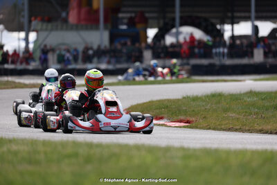 9 & 10/03/2024 : 1ère manche du Championnat du Sud au circuit d’Aigues-Vives (photos Stéphane Agnus) 2024 — karting