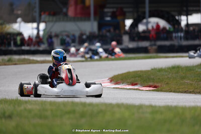 9 & 10/03/2024 : 1ère manche du Championnat du Sud au circuit d’Aigues-Vives (photos Stéphane Agnus) 2024 — karting