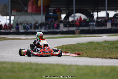 9 & 10/03/2024 : 1ère manche du Championnat du Sud au circuit d’Aigues-Vives (photos Stéphane Agnus) 2024 — karting