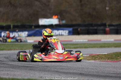 9 & 10/03/2024 : 1ère manche du Championnat du Sud au circuit d’Aigues-Vives (photos Stéphane Agnus) 2024 — karting