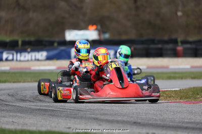9 & 10/03/2024 : 1ère manche du Championnat du Sud au circuit d’Aigues-Vives (photos Stéphane Agnus) 2024 — karting