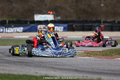 9 & 10/03/2024 : 1ère manche du Championnat du Sud au circuit d’Aigues-Vives (photos Stéphane Agnus) 2024 — karting