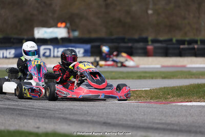 9 & 10/03/2024 : 1ère manche du Championnat du Sud au circuit d’Aigues-Vives (photos Stéphane Agnus) 2024 — karting