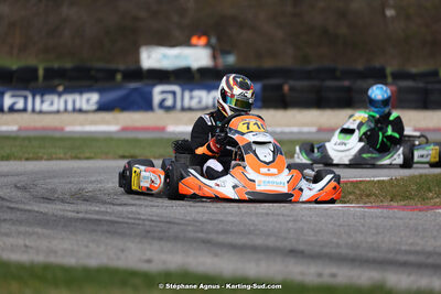 9 & 10/03/2024 : 1ère manche du Championnat du Sud au circuit d’Aigues-Vives (photos Stéphane Agnus) 2024 — karting
