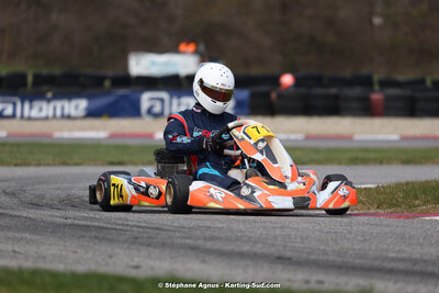 9 & 10/03/2024 : 1ère manche du Championnat du Sud au circuit d’Aigues-Vives (photos Stéphane Agnus) 2024 — karting
