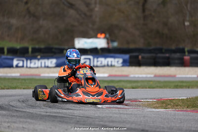 9 & 10/03/2024 : 1ère manche du Championnat du Sud au circuit d’Aigues-Vives (photos Stéphane Agnus) 2024 — karting