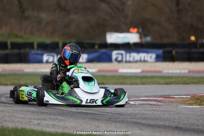 9 & 10/03/2024 : 1ère manche du Championnat du Sud au circuit d’Aigues-Vives (photos Stéphane Agnus) 2024 — karting