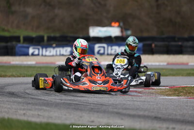 9 & 10/03/2024 : 1ère manche du Championnat du Sud au circuit d’Aigues-Vives (photos Stéphane Agnus) 2024 — karting