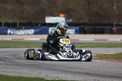 9 & 10/03/2024 : 1ère manche du Championnat du Sud au circuit d’Aigues-Vives (photos Stéphane Agnus) 2024 — karting