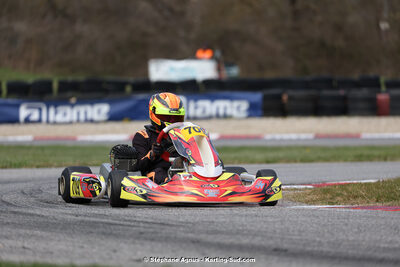 9 & 10/03/2024 : 1ère manche du Championnat du Sud au circuit d’Aigues-Vives (photos Stéphane Agnus) 2024 — karting