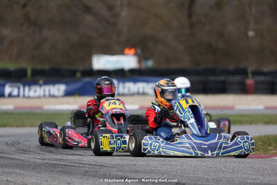 9 & 10/03/2024 : 1ère manche du Championnat du Sud au circuit d’Aigues-Vives (photos Stéphane Agnus) 2024 — karting