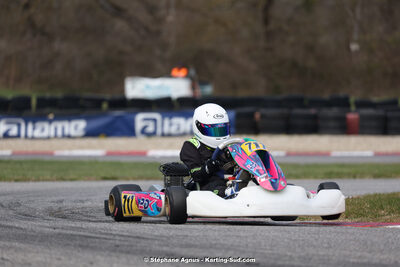 9 & 10/03/2024 : 1ère manche du Championnat du Sud au circuit d’Aigues-Vives (photos Stéphane Agnus) 2024 — karting